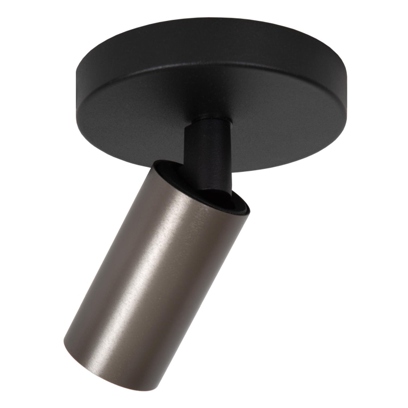 Lucide RITMO - Ceiling spotlight - Ø 10 cm - 1xGU10 (MR11) - Coffee